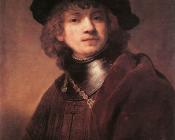 伦勃朗 : Self-portrait as a Young Man