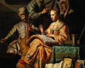 伦勃朗 : Musical Allegory