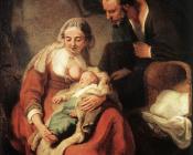 伦勃朗 : The Holy Family