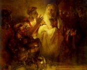 伦勃朗 : Peter Denouncing Christ