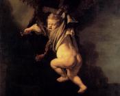 伦勃朗 : Rape of Ganymede