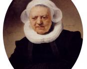 伦勃朗 : Portrait Of An Eighty-Three-Year-Old Woman