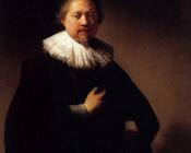 伦勃朗 : Portrait of a man