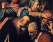 伦勃朗 : Christ Driving the Moneychangers from the Temple