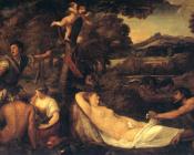 提香 : Jupiter and Anthiope