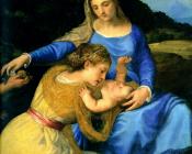 提香 : Madonna detail