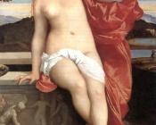 Sacred and Profane Love detail - 提香