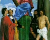 提香 : Saint Mark Enthroned
