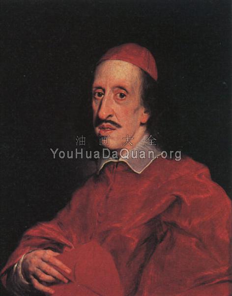 红衣主教莱奥波尔多·德·美迪奇的肖像 - 巴西西奥