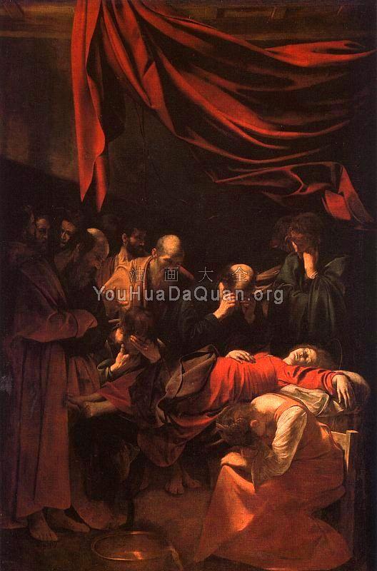 圣母之死 - 米开朗基罗·梅里西·德·卡拉瓦乔