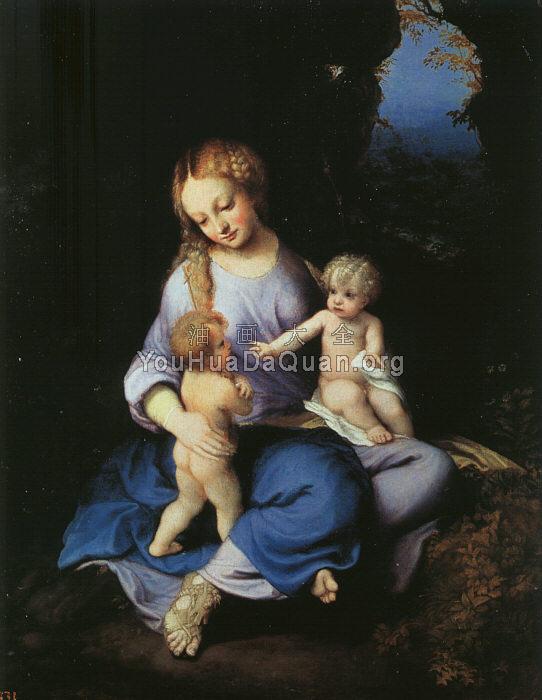 Madonna and Child with the Young Saint John - 科雷乔