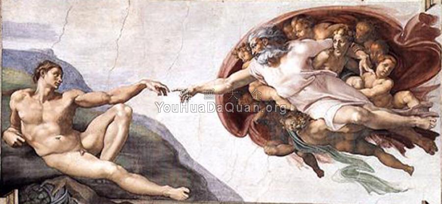 The Creation of Man - 米开朗基罗