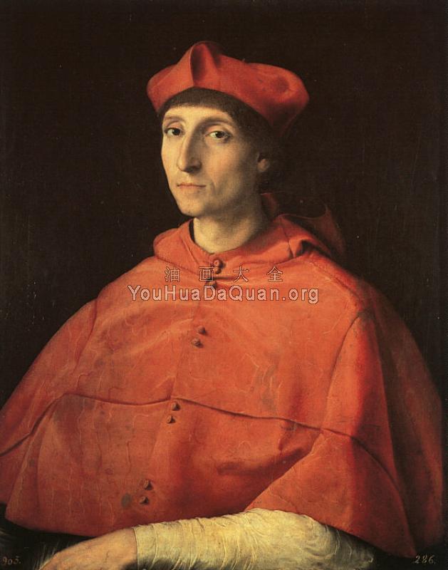 Portrait of a Cardinal - 拉斐尔