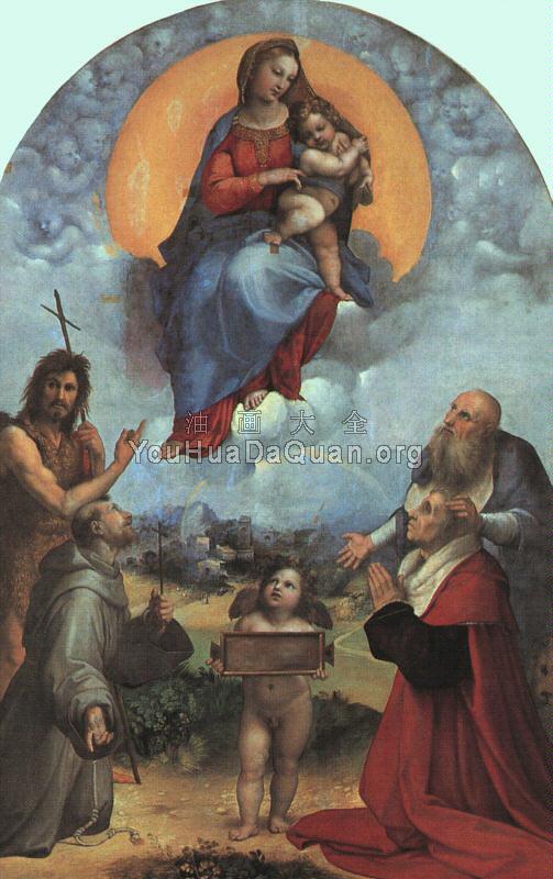 The Madonna of Foligno - 拉斐尔