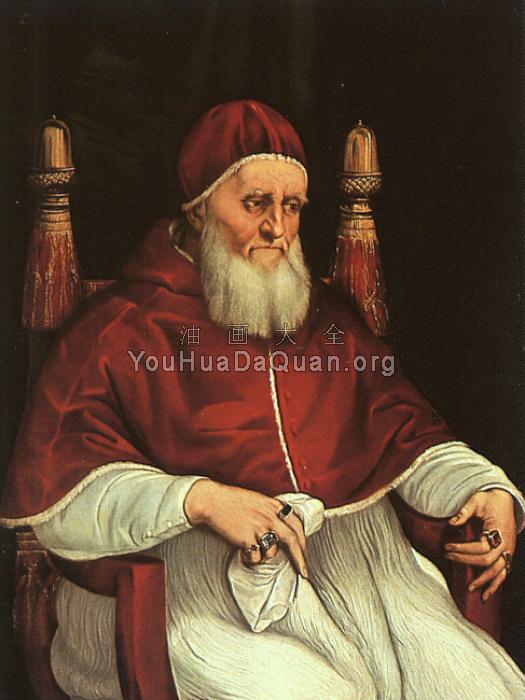 Portrait of Julius II, Florence - 拉斐尔