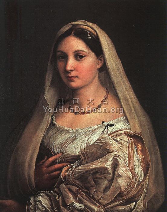 Woman with a Veil, La Donna Velata - 拉斐尔