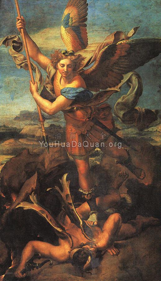 St Michael and the Satan - 拉斐尔