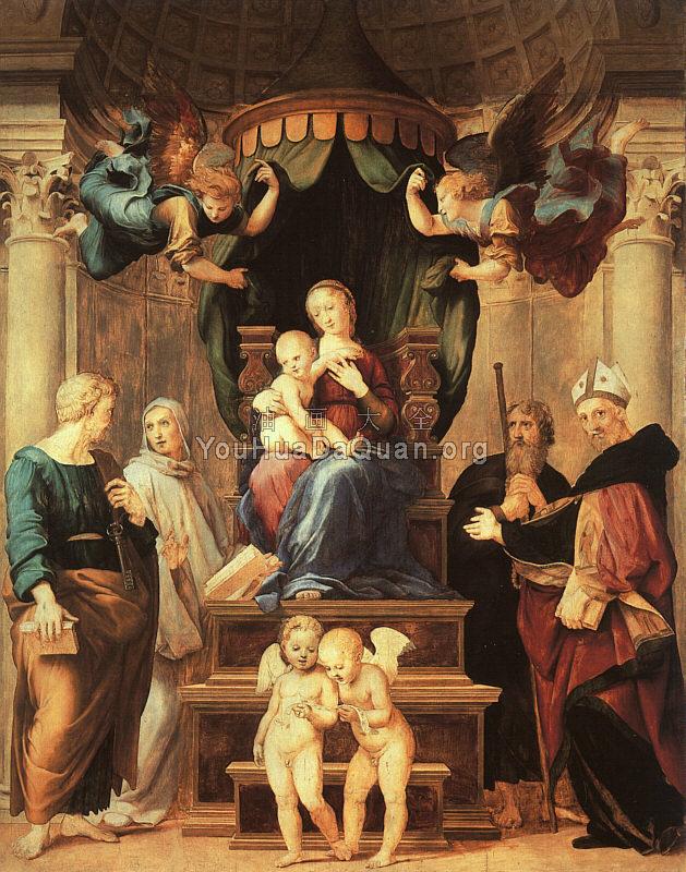 Madonna del Baldacchino - 拉斐尔