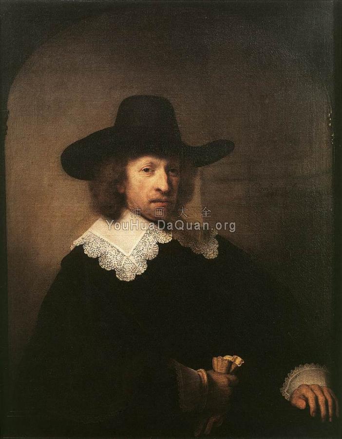 Portrait of Nicolaes van Bambeeck - 伦勃朗