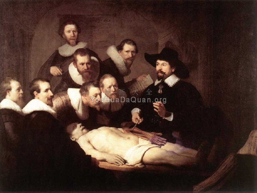 The Anatomy Lesson of Doctor Tulp - 伦勃朗