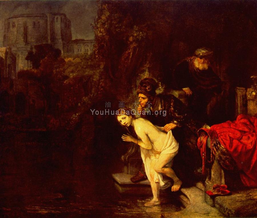 Suzanna in the Bath - 伦勃朗