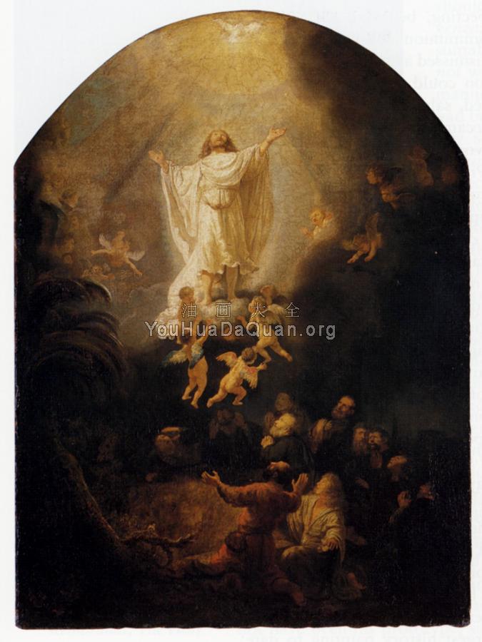 The Ascension Of Christ - 伦勃朗