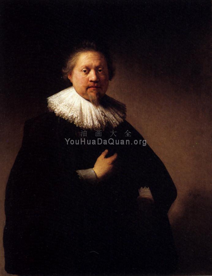 Portrait of a man - 伦勃朗