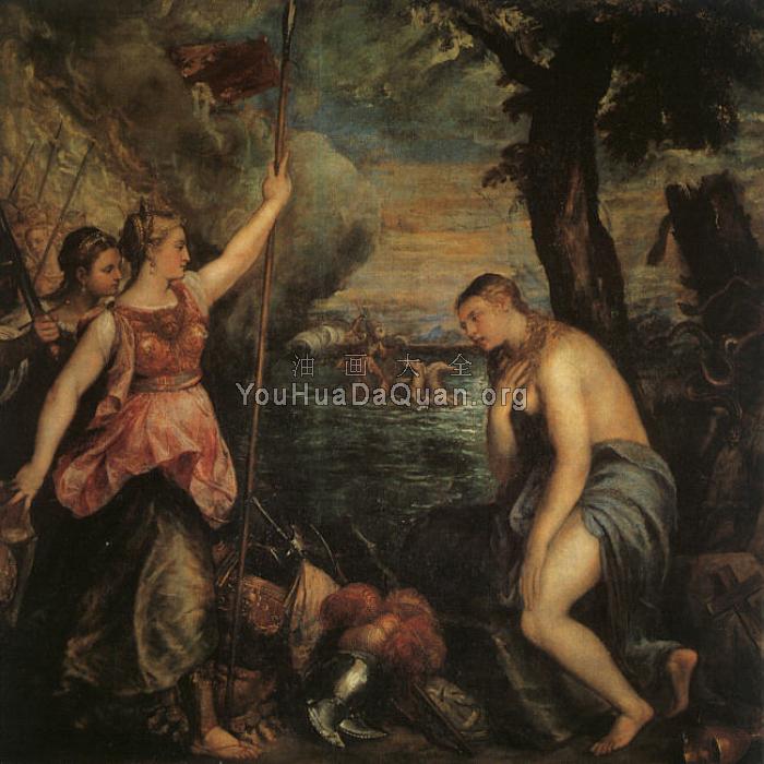 Spain Succouring Religion - 提香