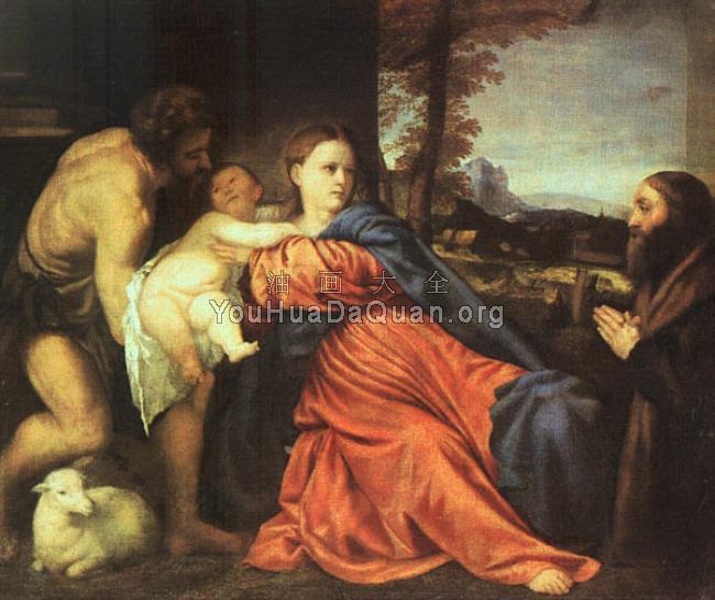 Holy Family and Donor - 提香